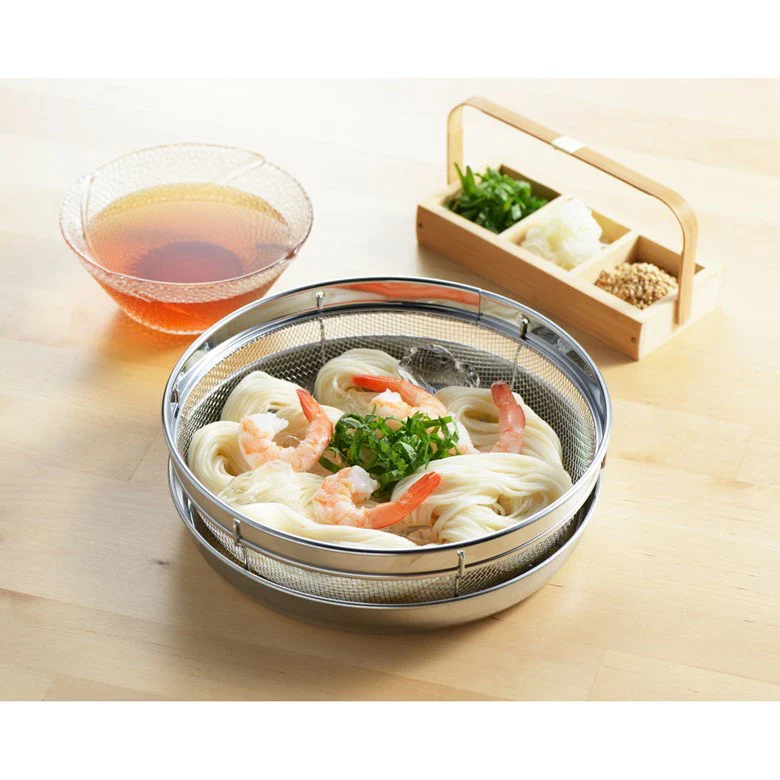 Yoshikawa Shokudoraku Drain Bowl & Tray Set 19cm - Image 7
