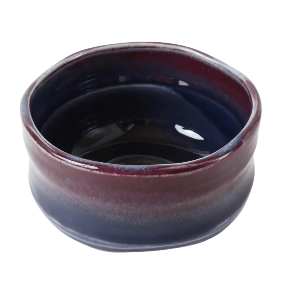 Murasaki Shinsha Purple Cinnabar Matcha Bowl - Image 2