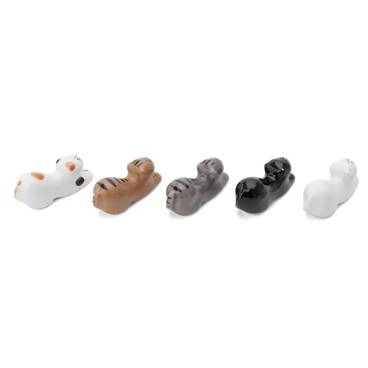 Aika Neko Cat Chopstick Rest 5P Set - Image 2