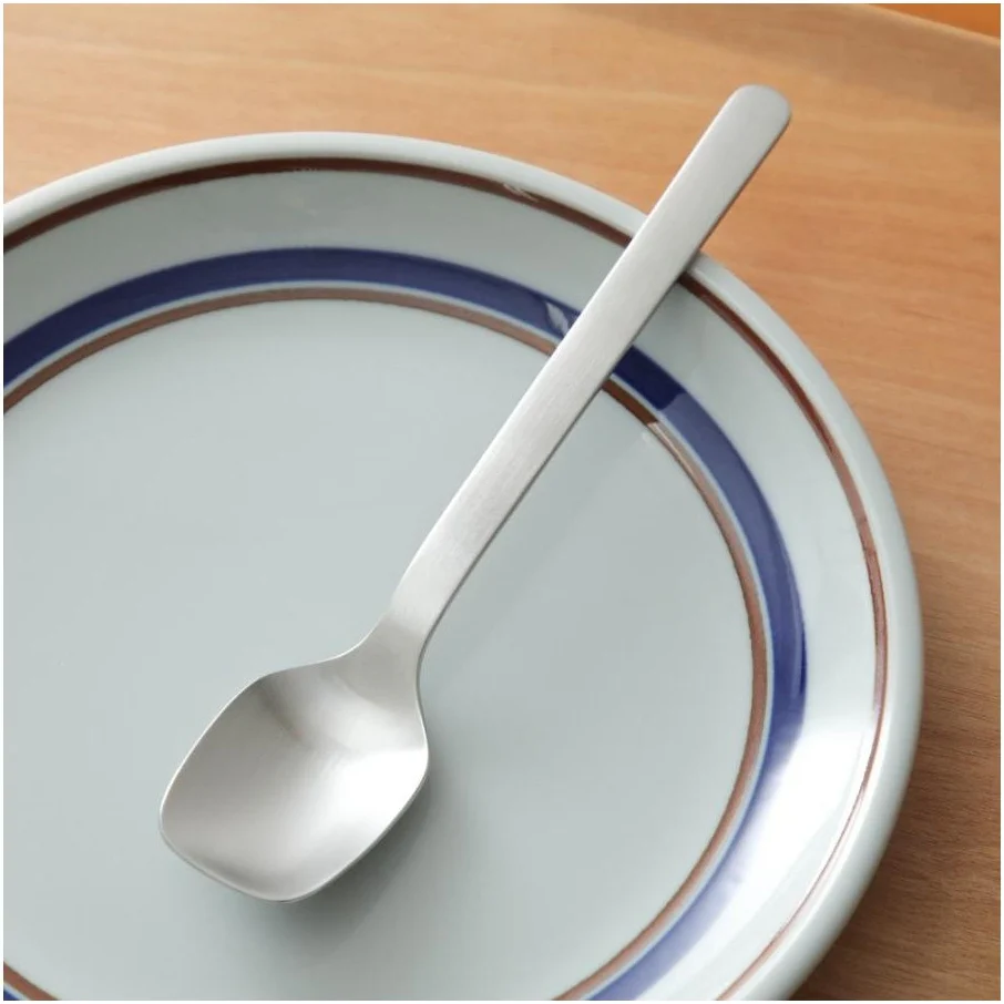 Ambai Stainless Dessert Spoon - Image 2