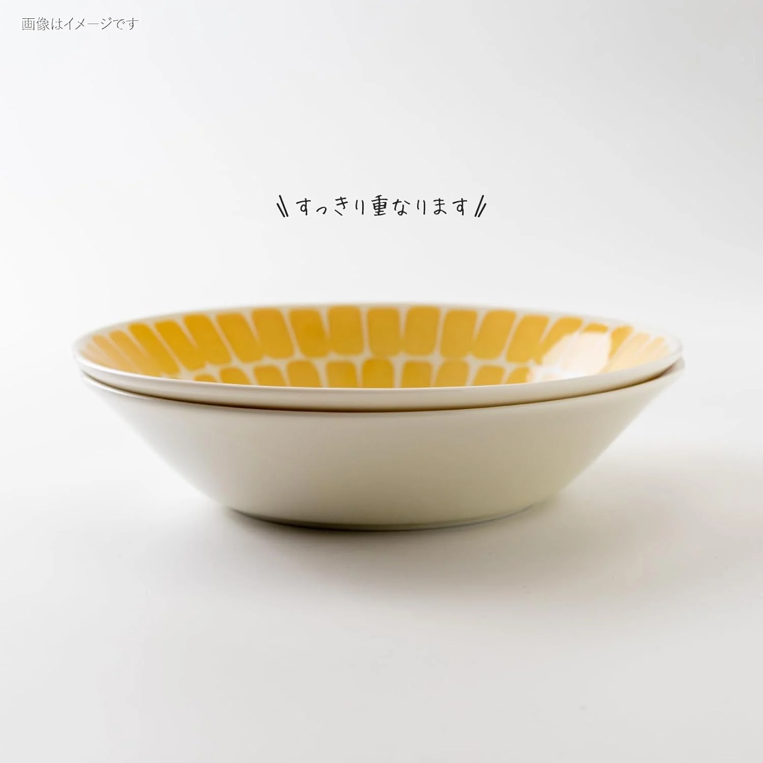 Amis Retro Sunflower Deep Plate 22.5D - Image 4