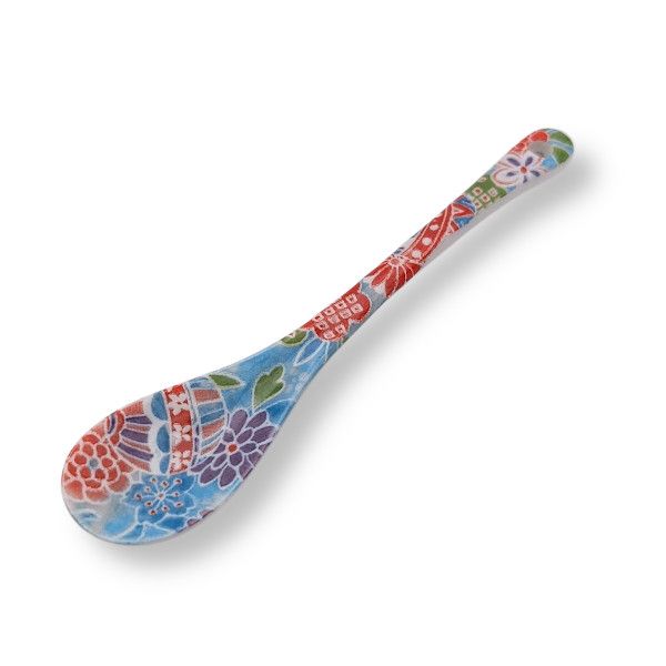 Awasaka Miyabi Yuzen Spoon 5pcs - Image 3