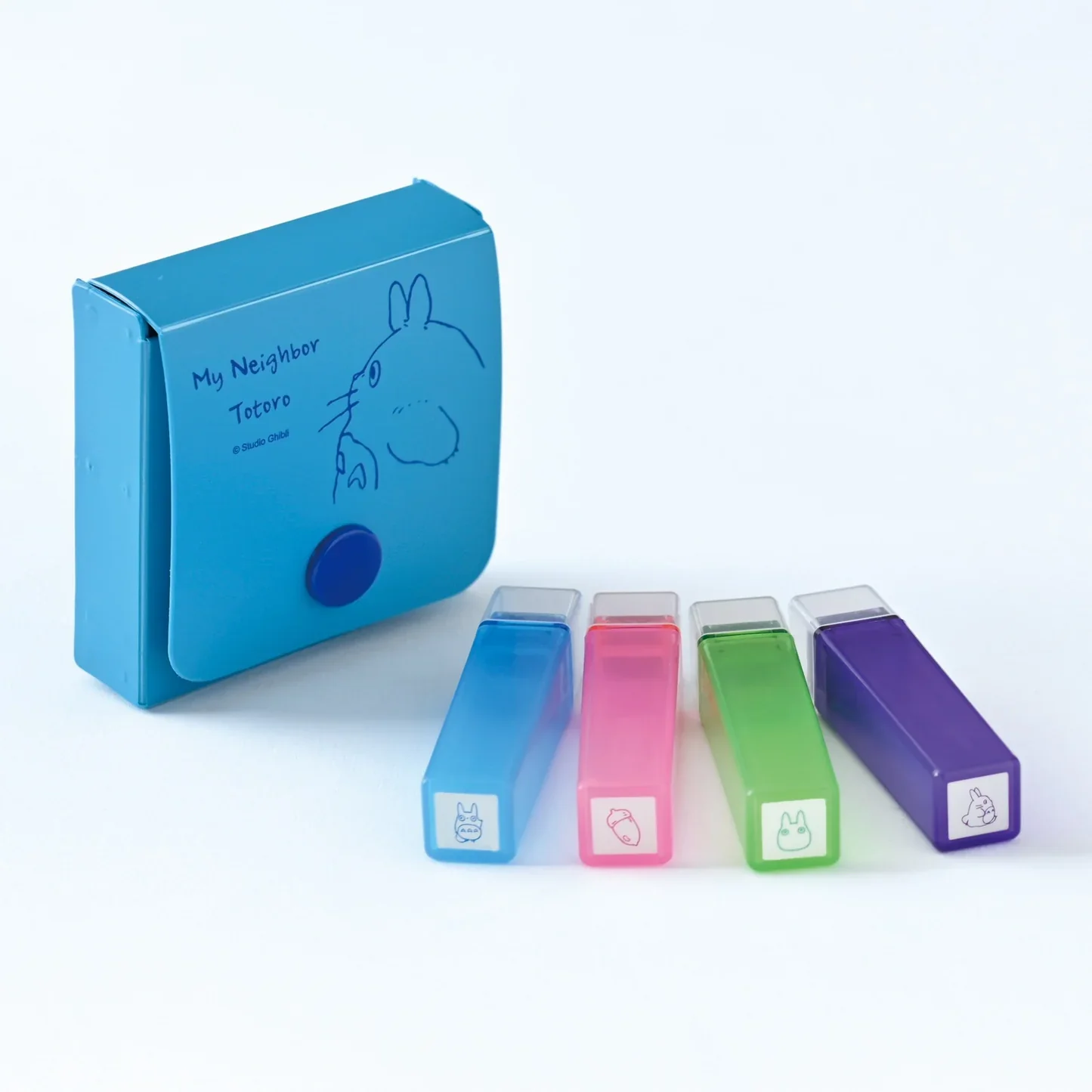 Beverly Mini Mini Stamp 4P Set – Totoro - Image 3