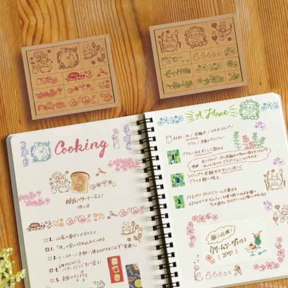 Beverly – Totoro Botanical Stamp Set - Image 2
