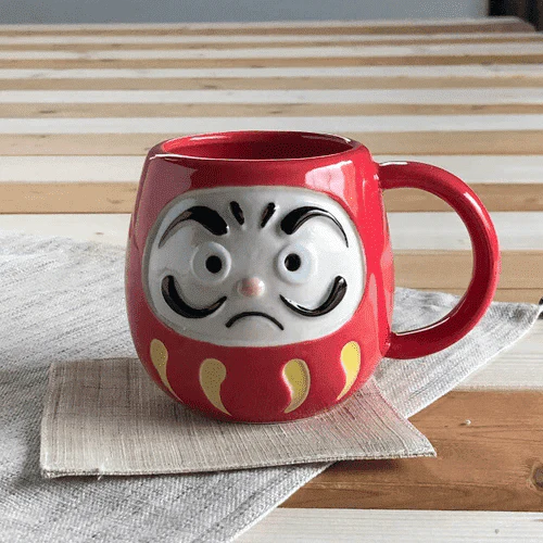 Bloom Daruma Mug 290ml - Image 2