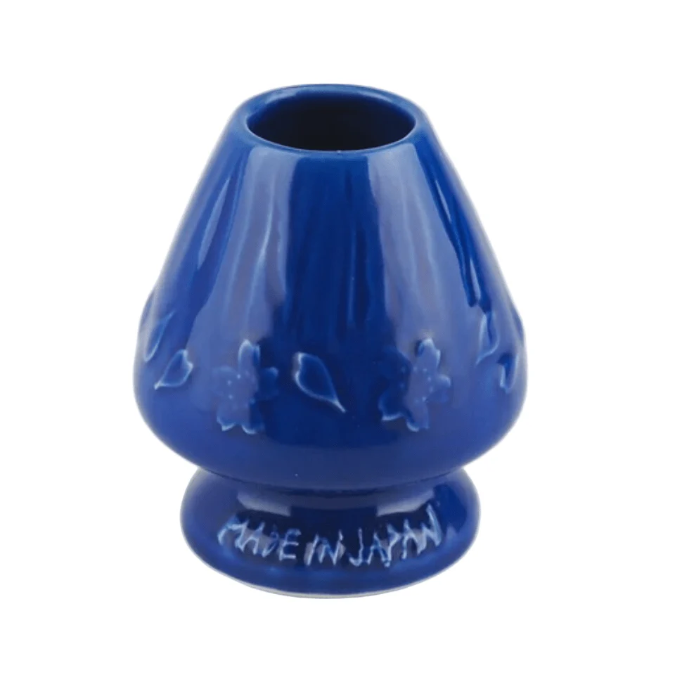 Ichiyama Blue Unofu Matcha Bowl w/Spout Starter Set - Image 4