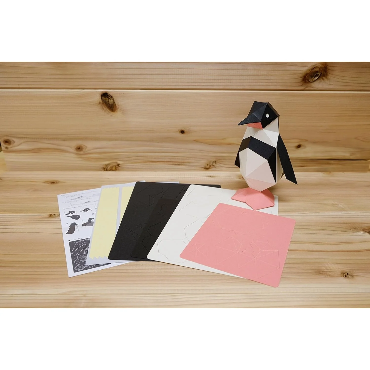 Bog Craft KAKU KAKU TINY Paper Craft - Penguin - Image 6
