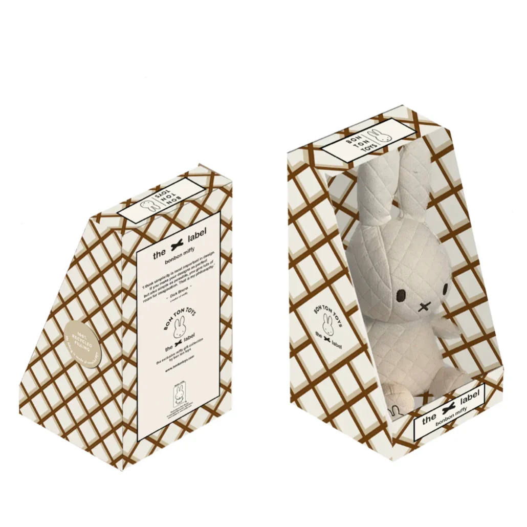 Bonbon Miffy Sitting in giftbox - 23 cm - 9" - Image 5