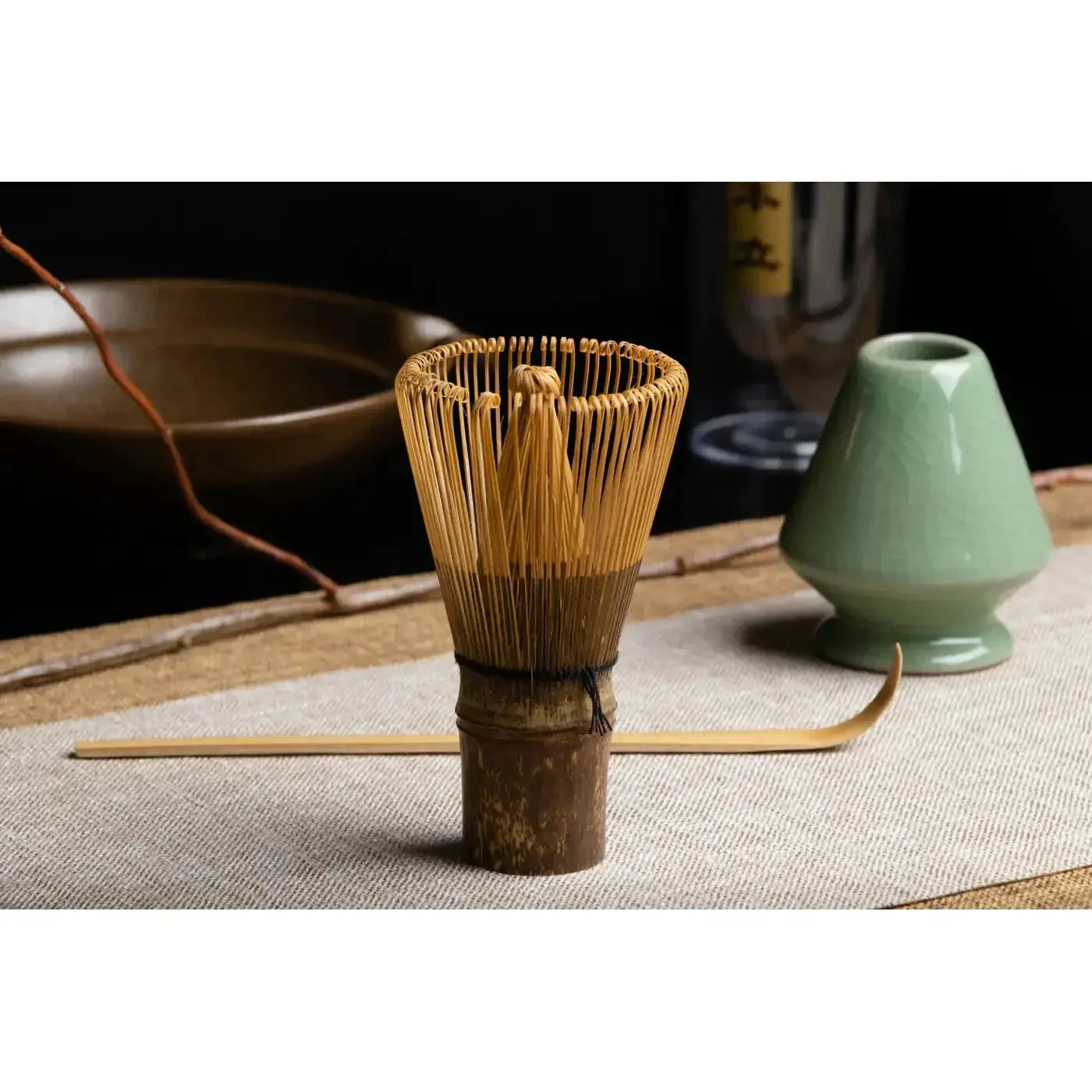 Chayo Chasen Ancient Matcha Tea Whisk 100 Prong - Image 4