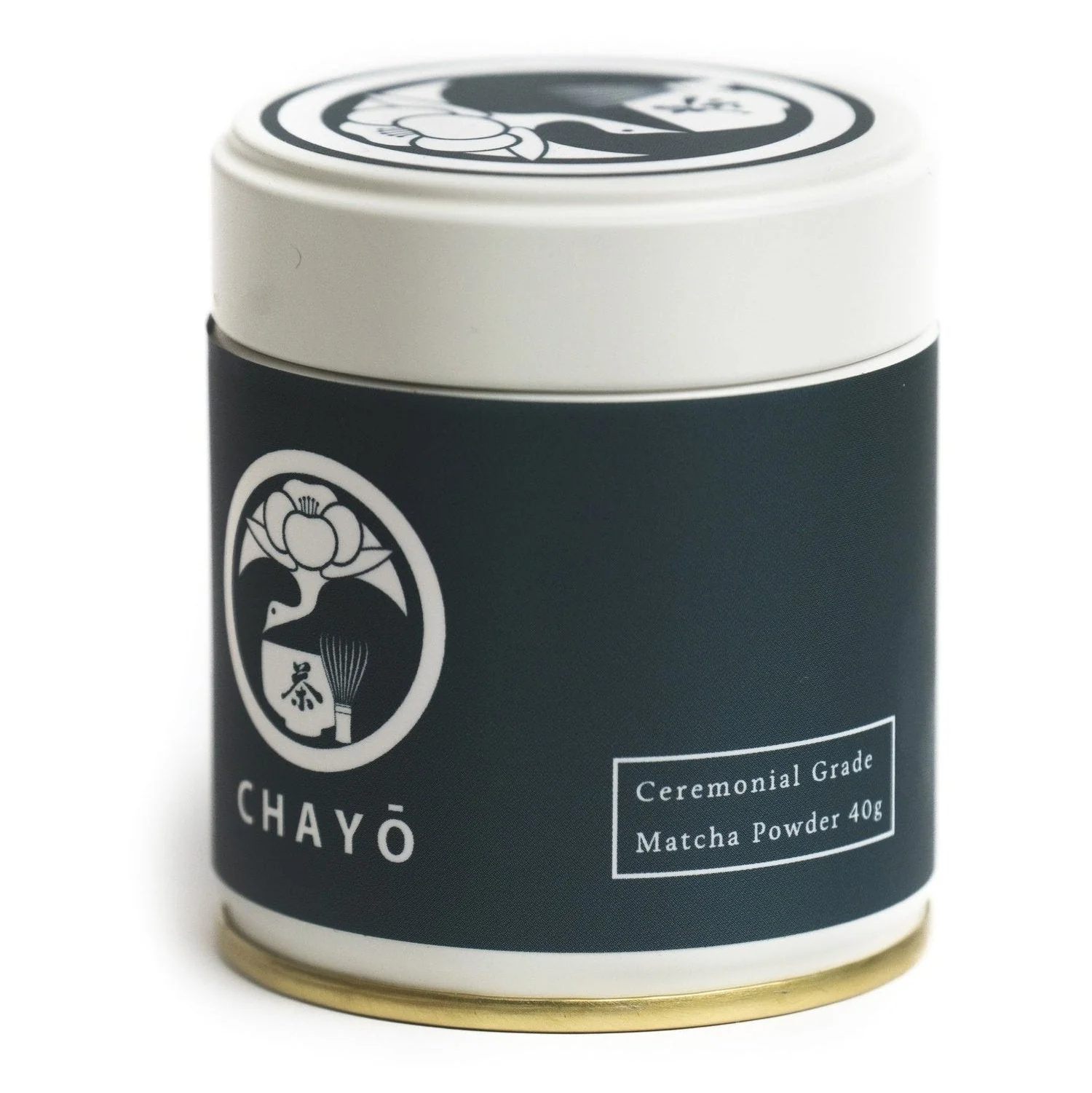 Chayo Ceremonial Matcha Powder Tin 40g　チャヨウのお抹茶 - Image 4