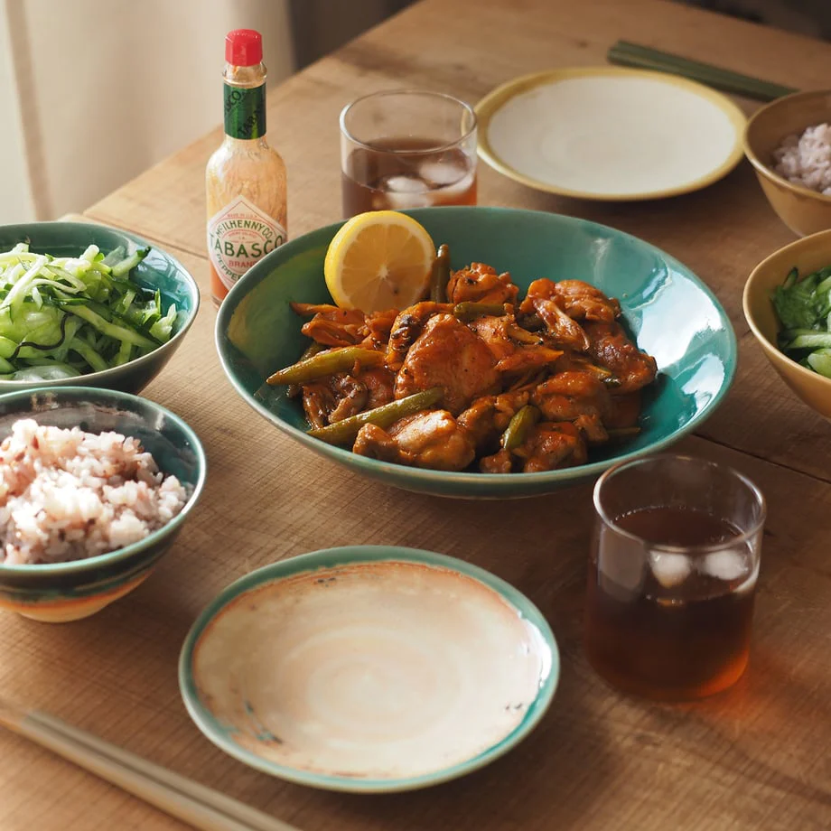 Chips Bread&Rice Bowl L - Turquoise Blue - Image 6