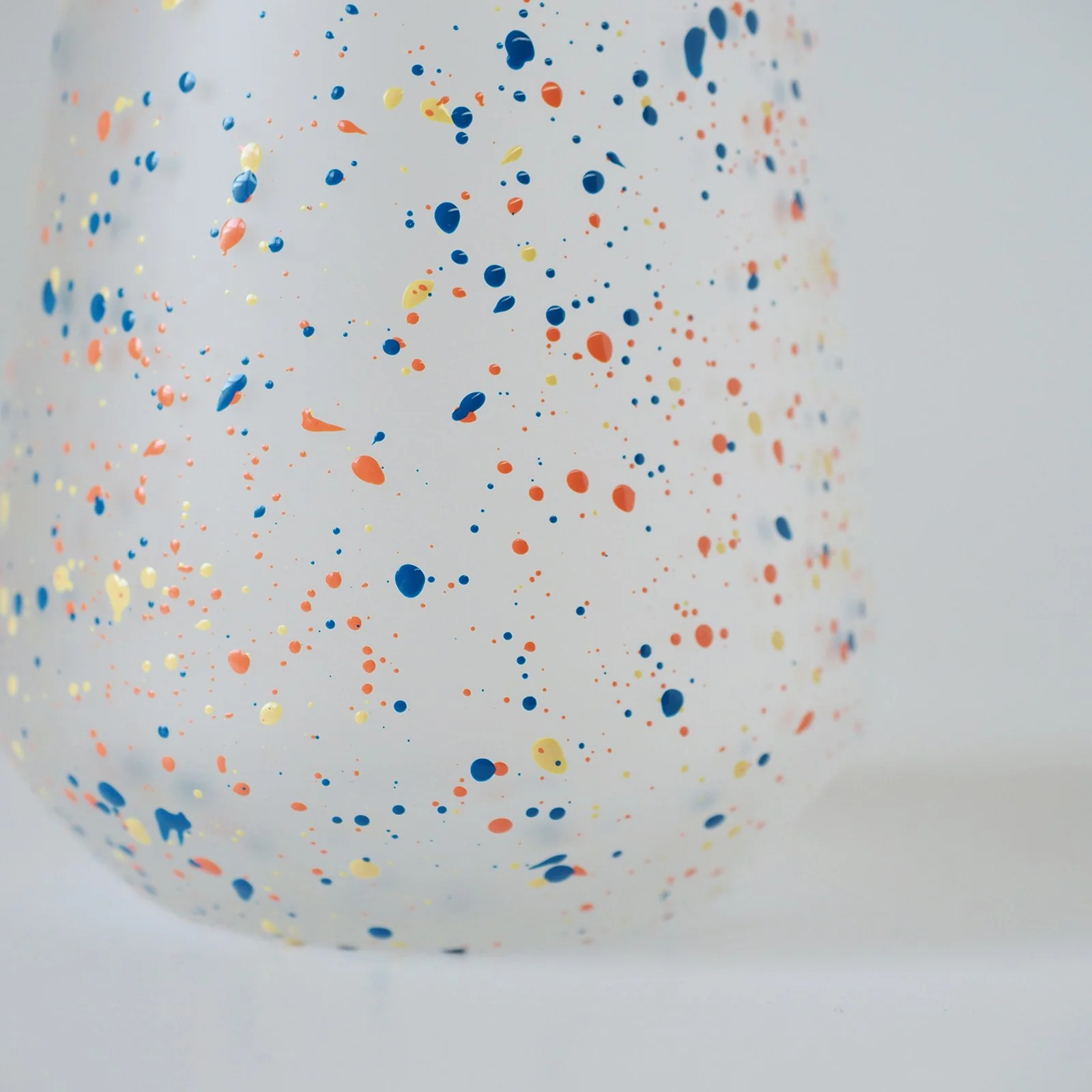 CHIPS Glass Splash White & Orange 400ml - Image 2