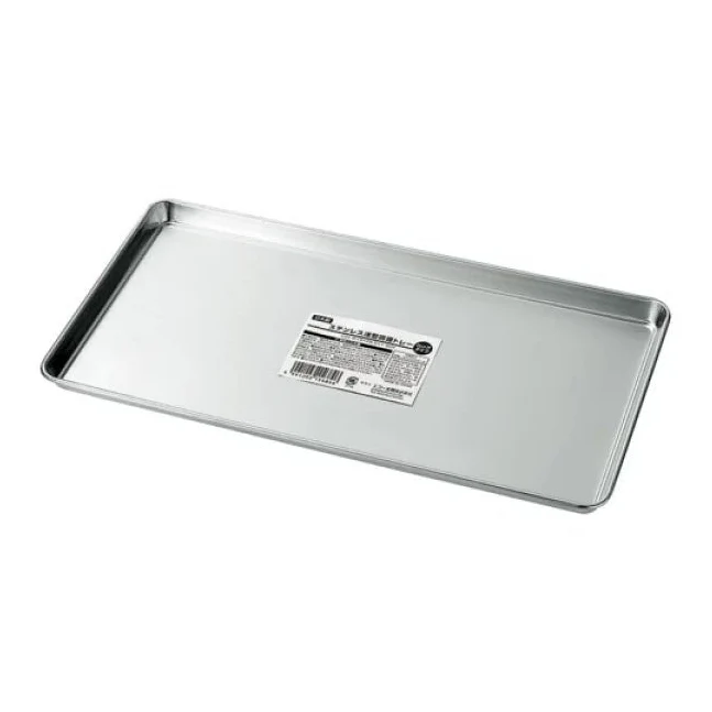 Echo Stainless Steel Cooking Tray Rect 15x28.5 - Image 2