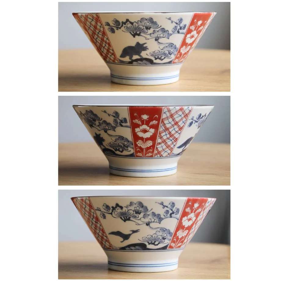 Edokko Dinosaur Donburi Bowl 19D - Image 4