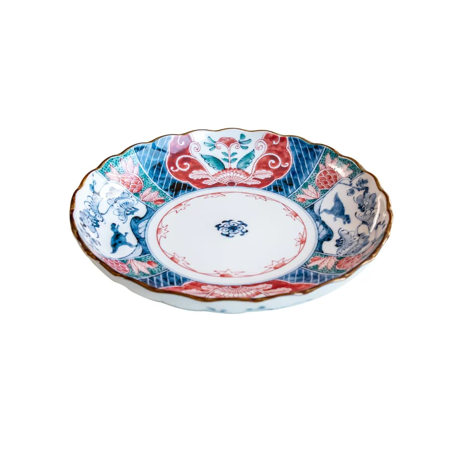Edokko Dinosaur Ryoen Shallow Bowl 23D - Image 2