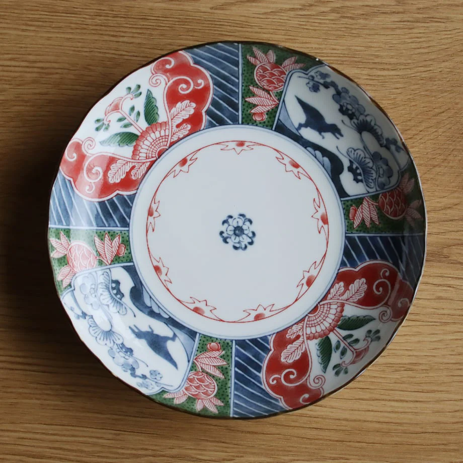 Edokko Dinosaur Ryoen Shallow Bowl 23D - Image 6