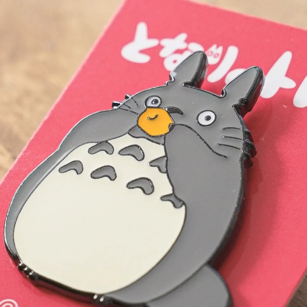 Ensky My Neighbor Totoro Big Totoro – Ocarina Pin Badge - Image 2
