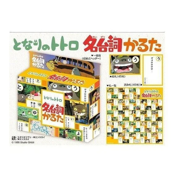 Ensky My Neighbour Totoro Dialogue Karuta Japanese Playing Cards - Image 2