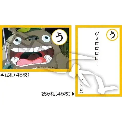 Ensky My Neighbour Totoro Dialogue Karuta Japanese Playing Cards - Image 3