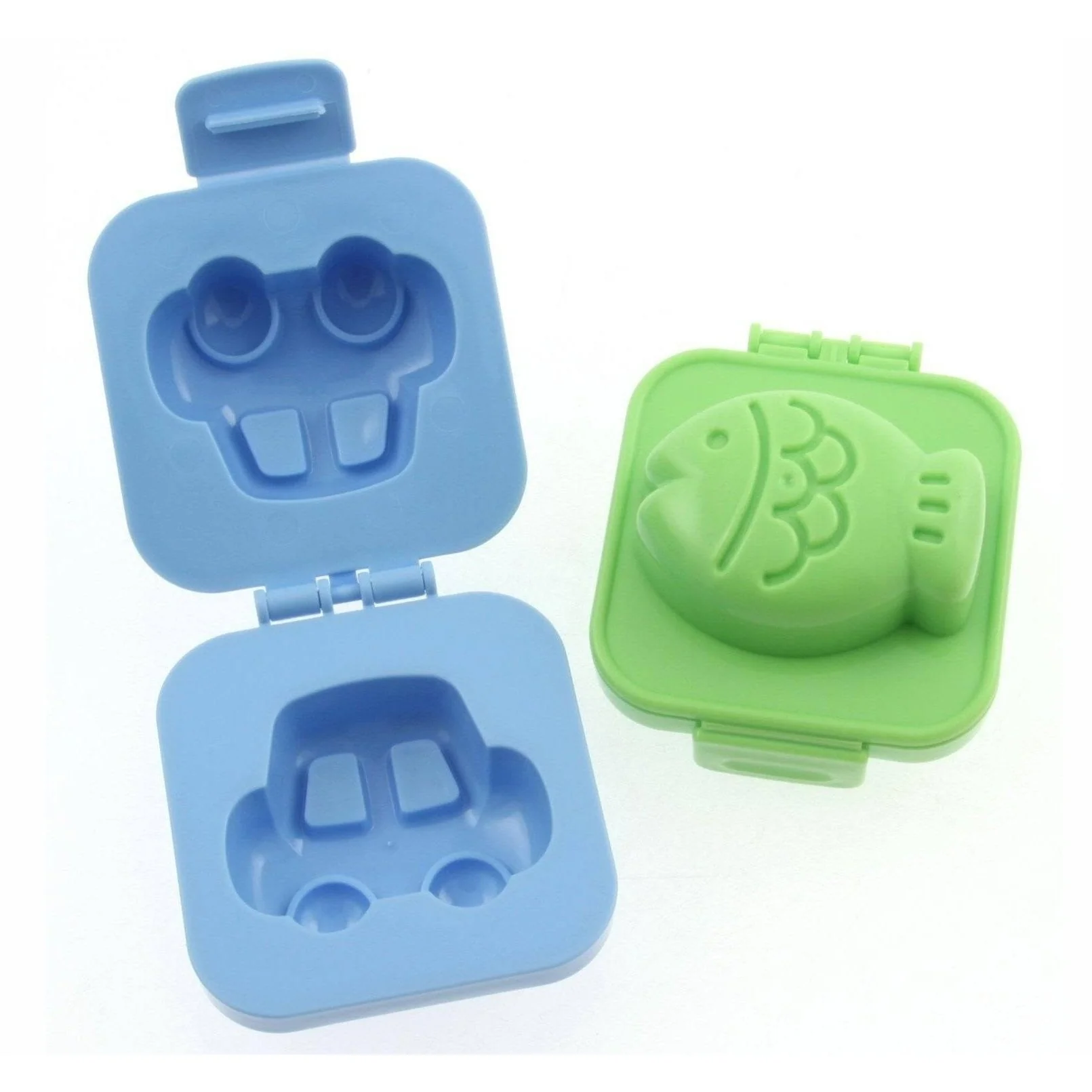 Kokubo Car & Fish Soft Boiled Egg Shaper 2pc - Image 3