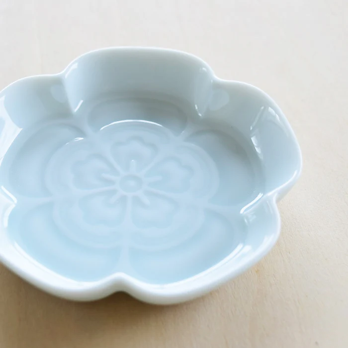 Gaku Small Dish (Mokko) Blue-White - Image 4