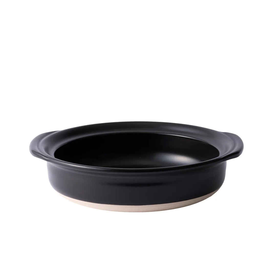 Ginpo Kikka IH Donabe Clay Pot 28cm 2.7L - Navy Size 9 - Image 4