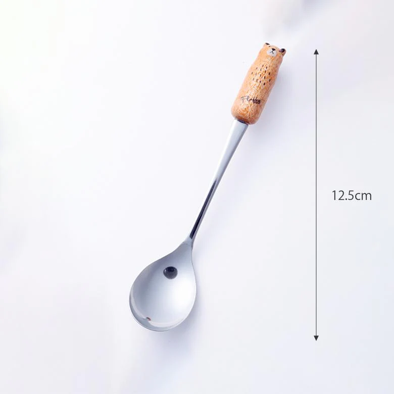 Grapport Fluffy Kuma Bear Tea Spoon - Image 2