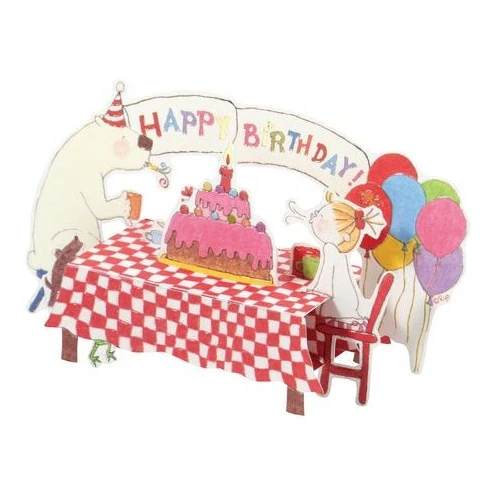 Greeting Life Birthday Table Pop-Up Card - Image 6