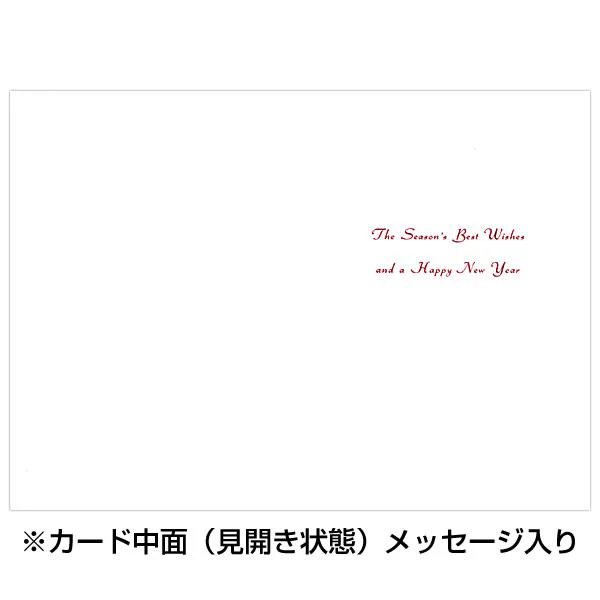 Greeting Life Japanese Style Mini Santa Christmas Card Snow shrine - Image 4