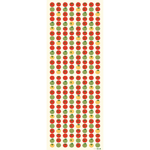 Hamamonyo Colourful Tomatoes Tenugui Towel - Image 3