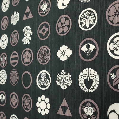Hamamonyo Mon Pattern Furoshiki Wrapping Cloth 90cm - Image 2
