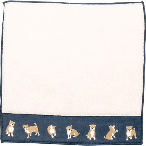 Hamamonyo Shiba Face Towel Tenugui - Image 2