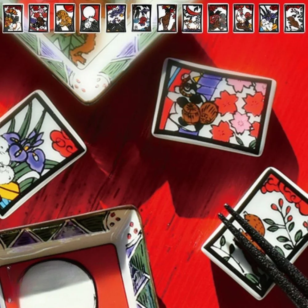 Hanafuda Zodiac Chopstick Rest - Monkey - Image 2