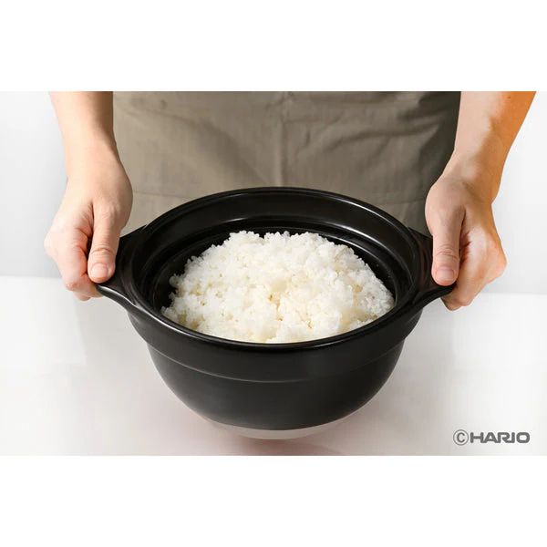 Hario GOHANGAMA Glass Lid Rice Cooker (1-2 Cups) - Image 9