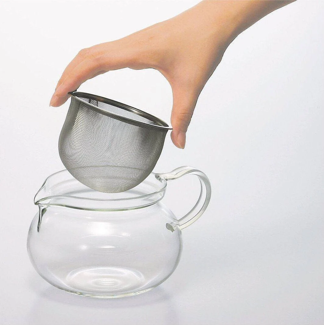 Hario Green Chacha Kyusu Japanese Tea Pot 450ml - Image 4