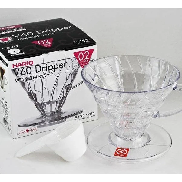 Hario V60 Coffee Dripper Clear 02 - Image 2