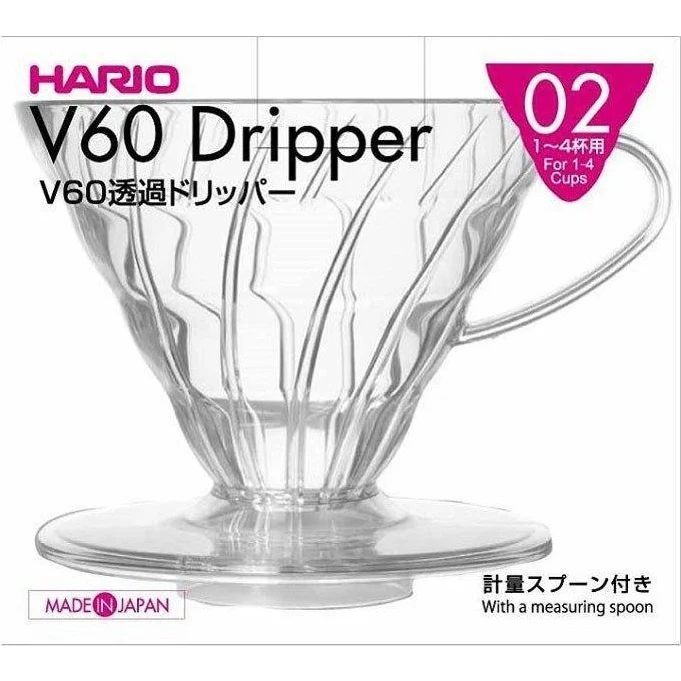 Hario V60 Coffee Dripper Clear 02 - Image 3
