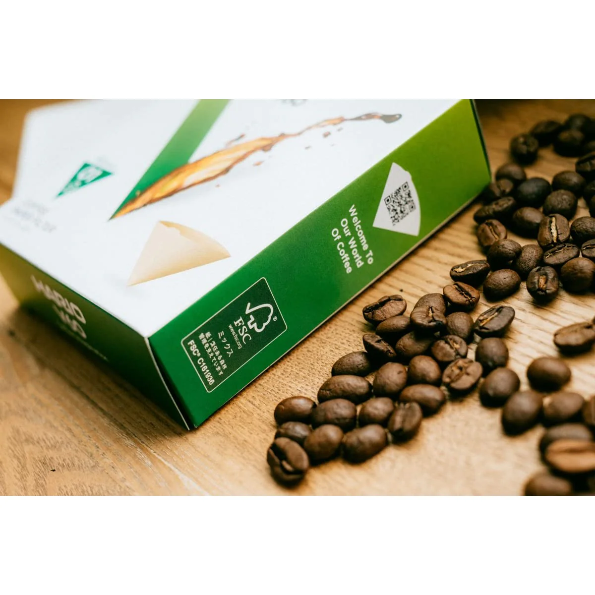 Hario V60 Coffee Filter Paper 02 - 1-4 Cups - 100Sheets (Box) - Image 2