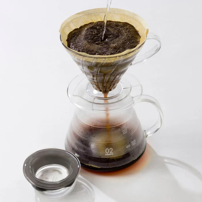Hario V60 Glass Server 360ml Clear - Image 4