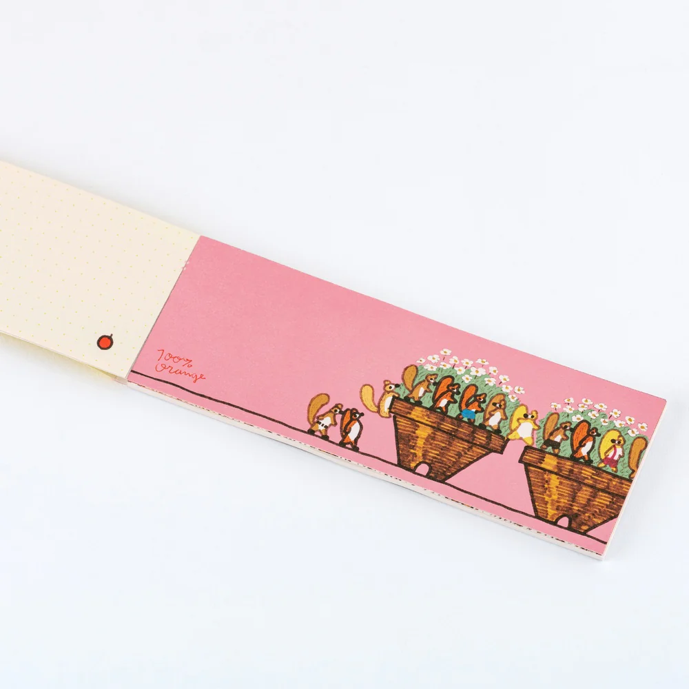 Hobonichi Techo 100%ORANGE: Letter Set - Squirrel’s Moving Day - Image 2