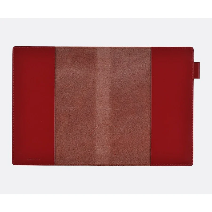 Hobonichi Techo 5-Year Techo Leather A6 Size Cover (Red) - Image 3