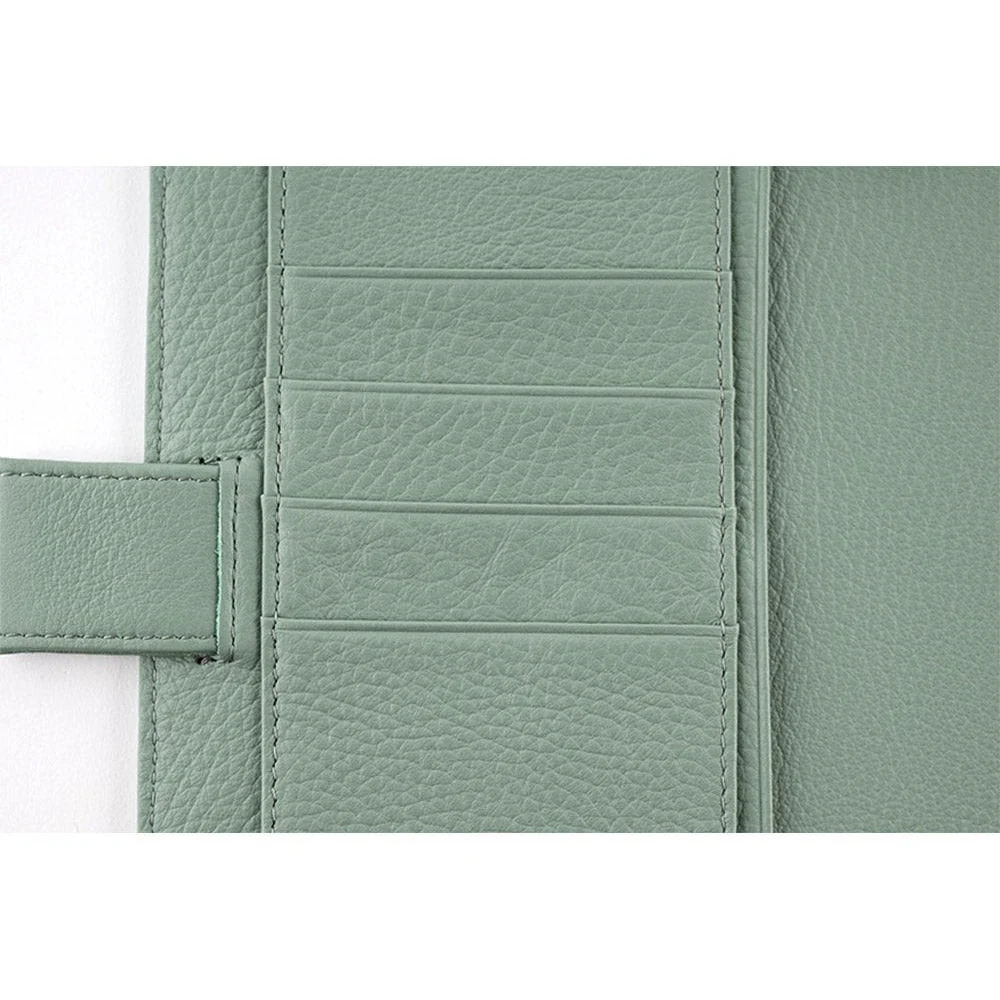 Hobonichi Techo A5 Cousins Leather: Water Green       Cover Only - Image 5