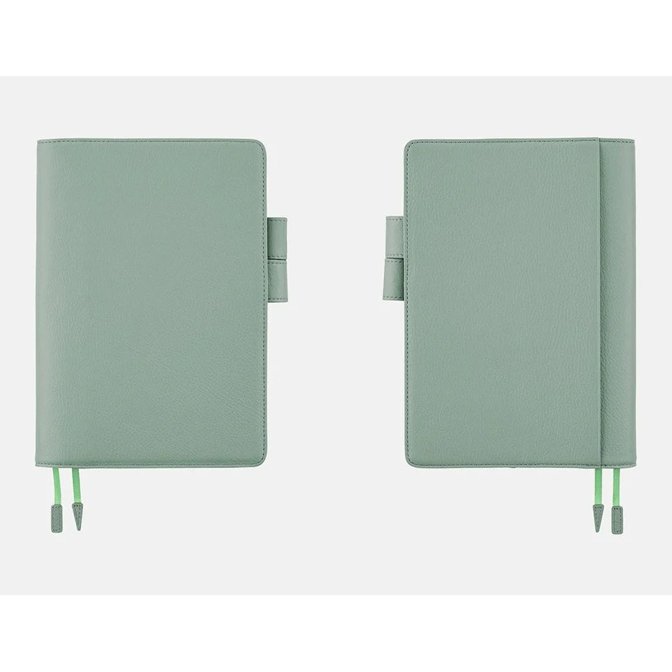 Hobonichi Techo A5 Cousins Leather: Water Green       Cover Only - Image 6