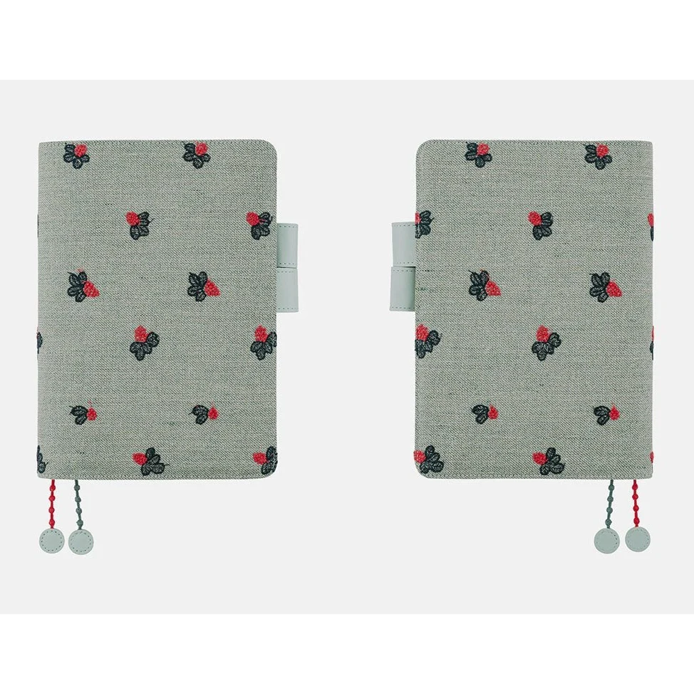 Hobonichi Techo A5 Cousins mina perhonen: light berry (Green)     Cover Only - Image 5