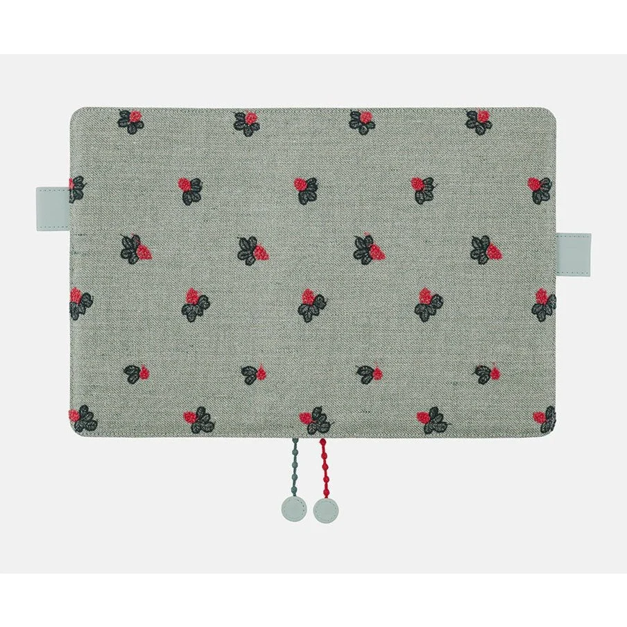 Hobonichi Techo A5 Cousins mina perhonen: light berry (Green)     Cover Only - Image 6