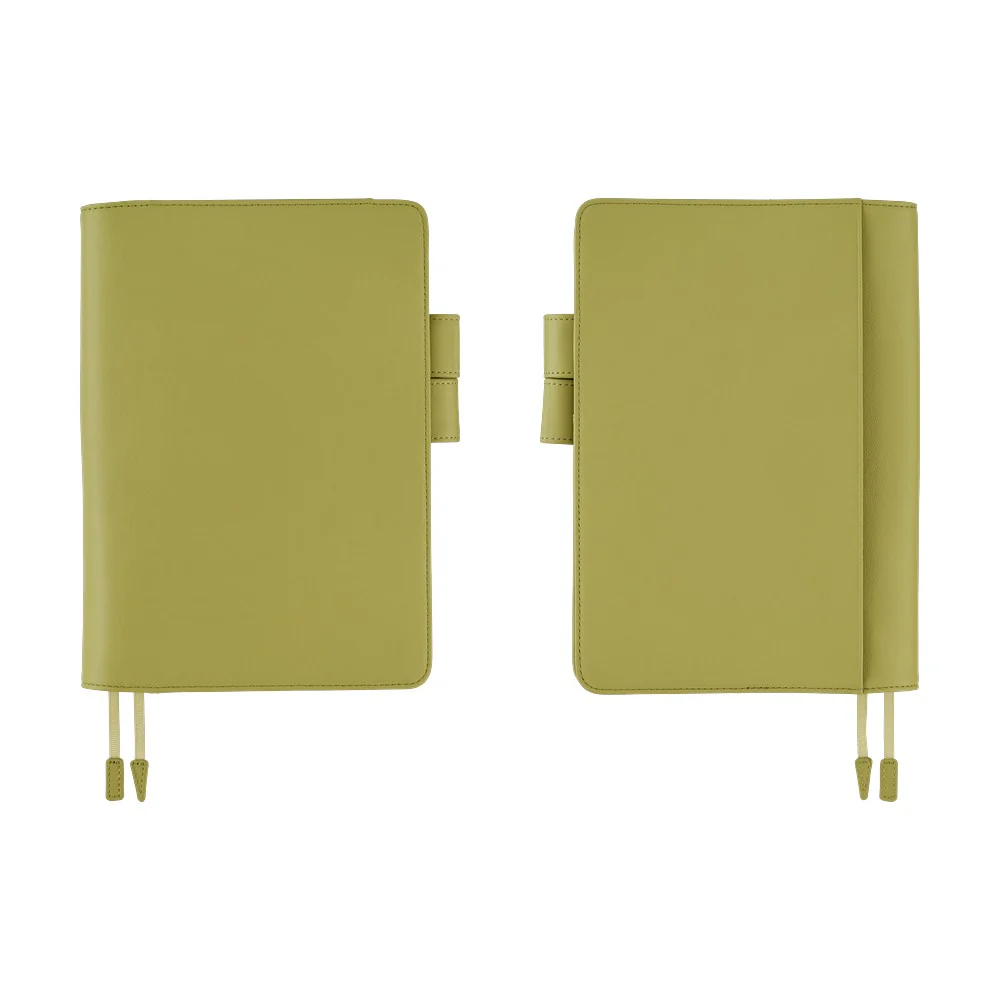 Hobonichi Techo A5 Cousins Planner Cover - Leather: Sage Green - Image 10
