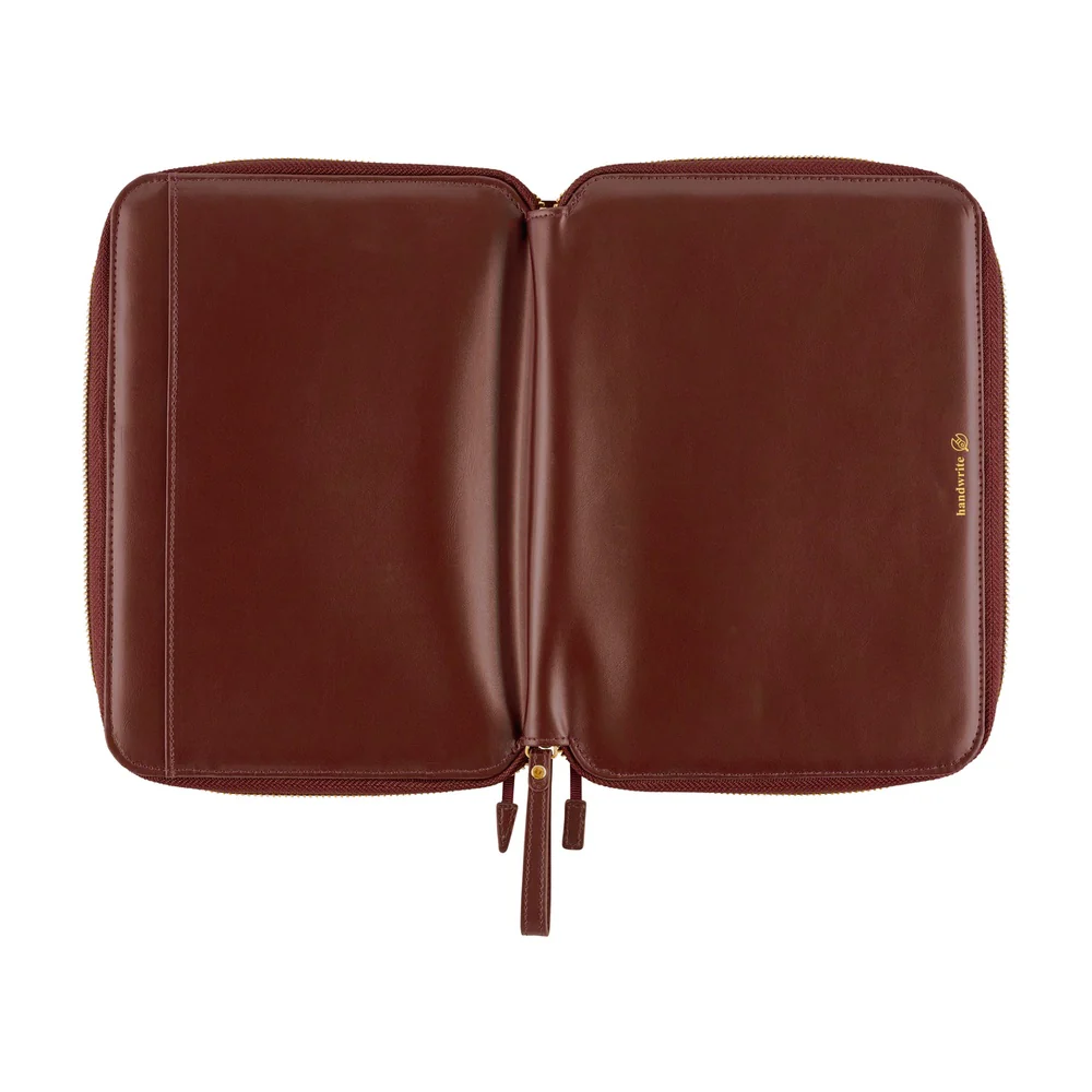 Hobonichi Techo A5 Cousins Planner Cover - Single Color: Amarone - Image 4