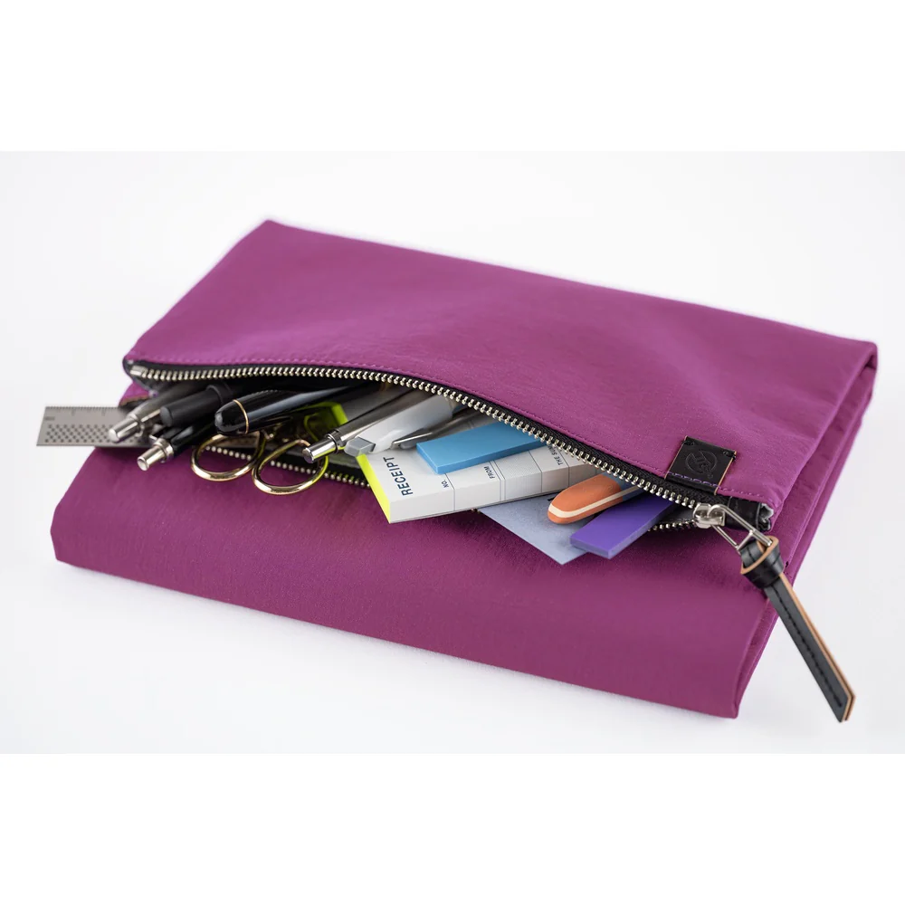 Hobonichi Techo A5 Cousins Planner Cover - Tragen: Purple - Image 5