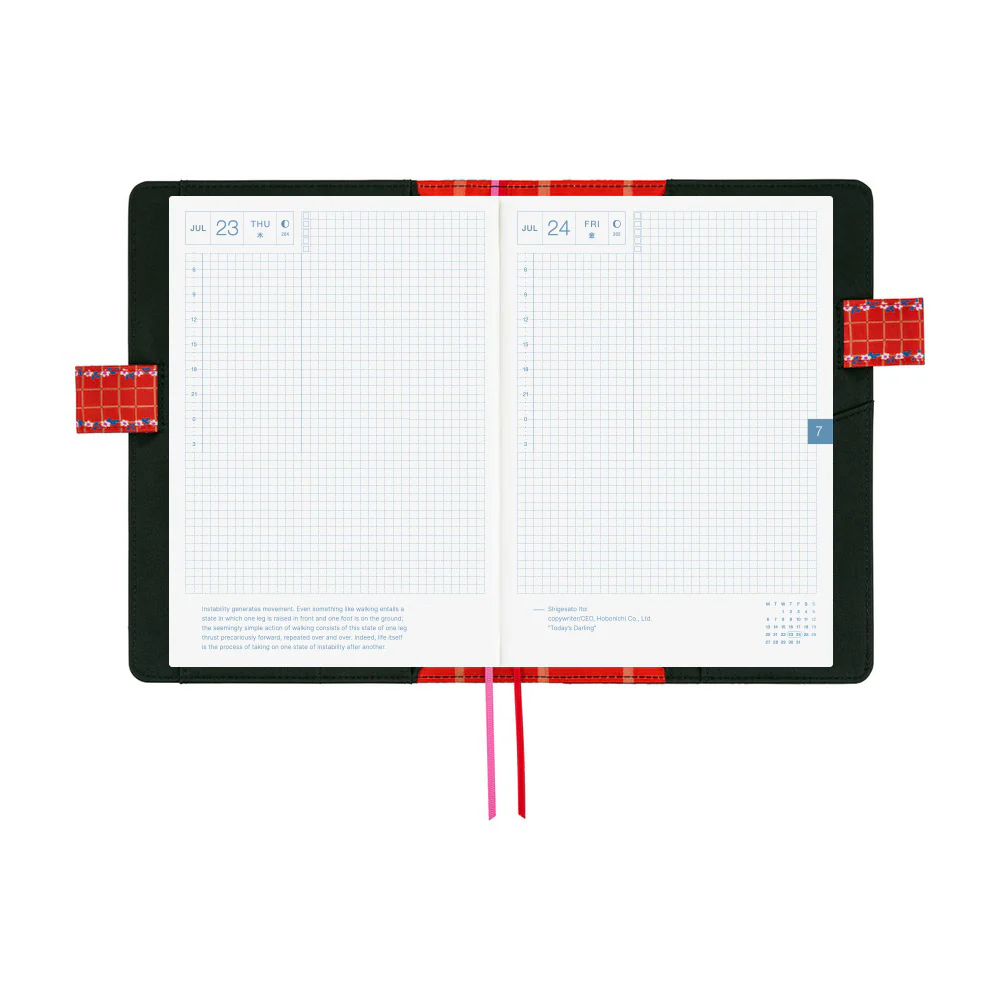 Hobonichi Techo A5 Cousins Planner Cover - Yumi Kitagishi: White Cat’s Daily Life - Image 10