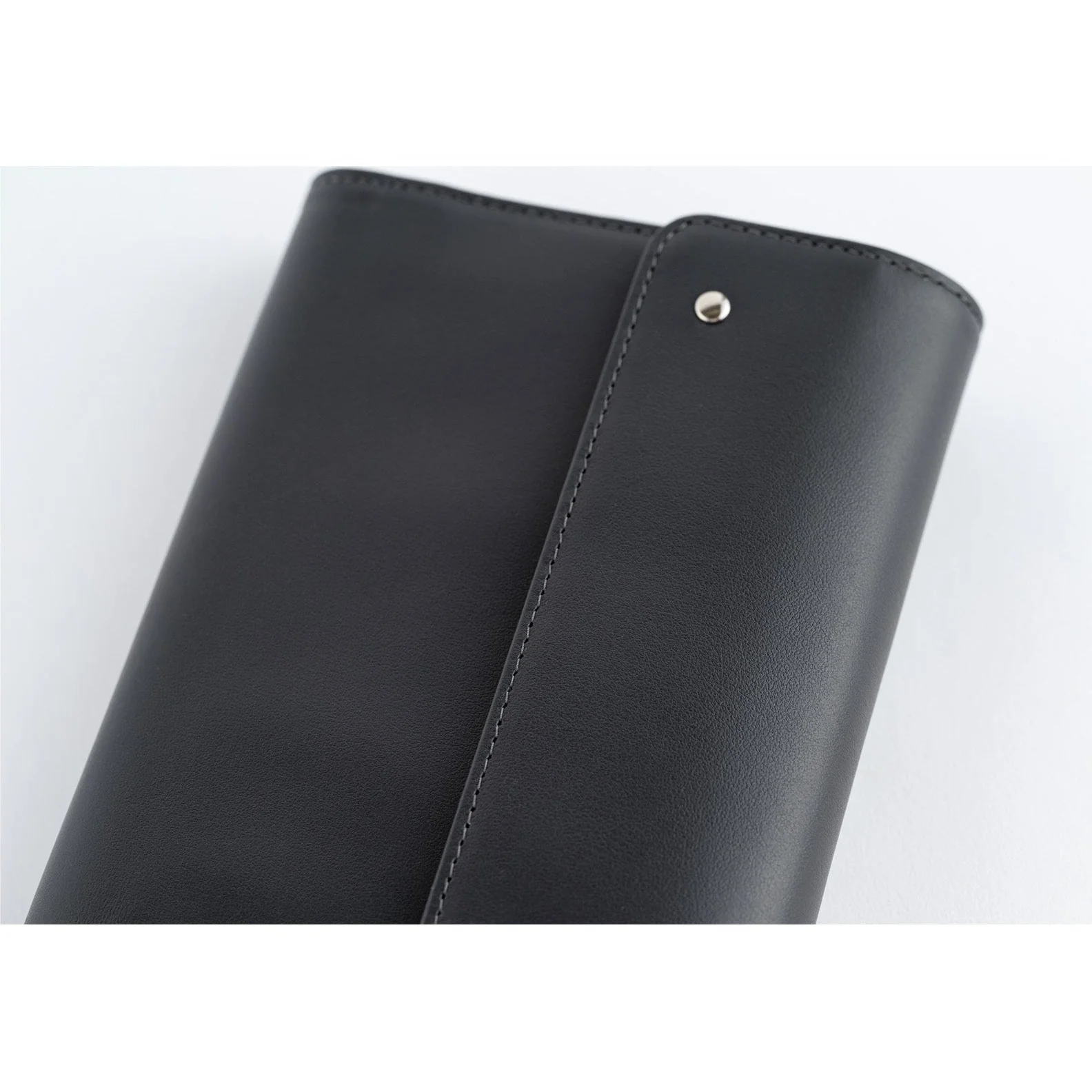 Hobonichi Techo A6 Original Planner Cover - Leather: Charcoal Gray - Image 5